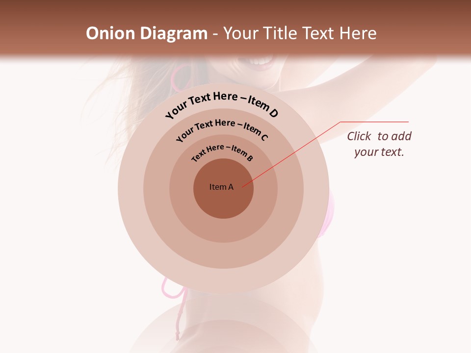 Summer Smiling Beauty PowerPoint Template