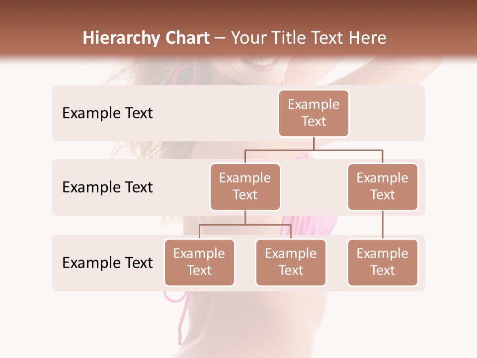 Summer Smiling Beauty PowerPoint Template
