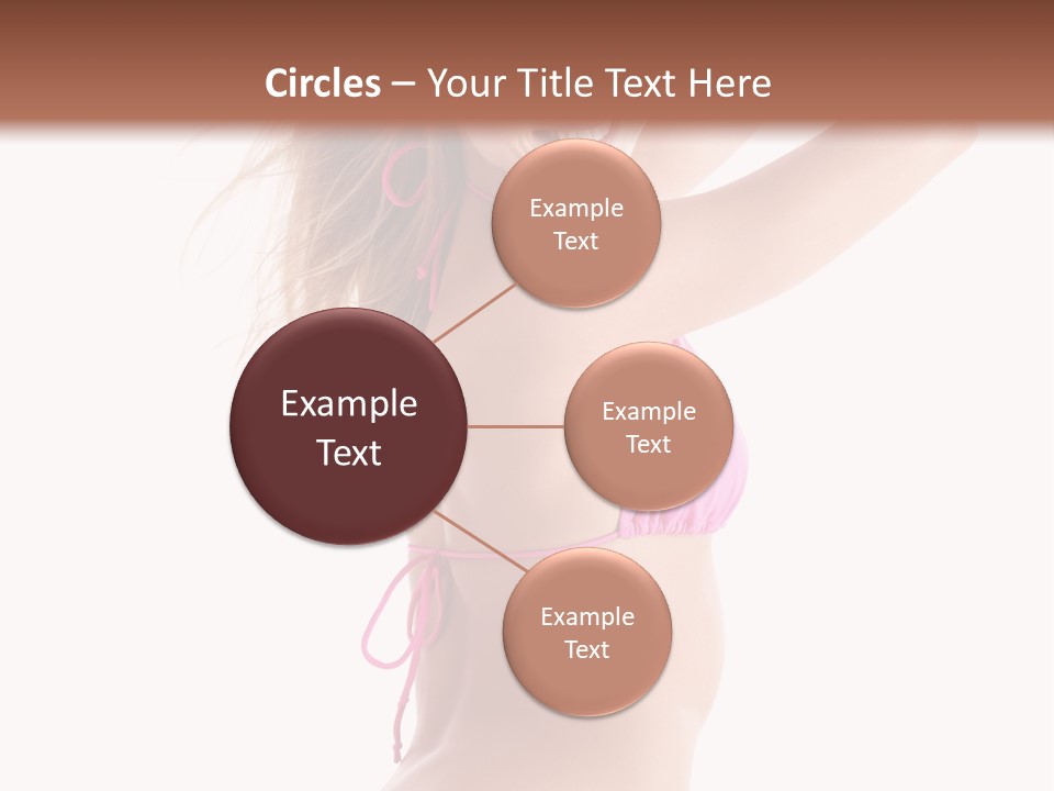 Summer Smiling Beauty PowerPoint Template