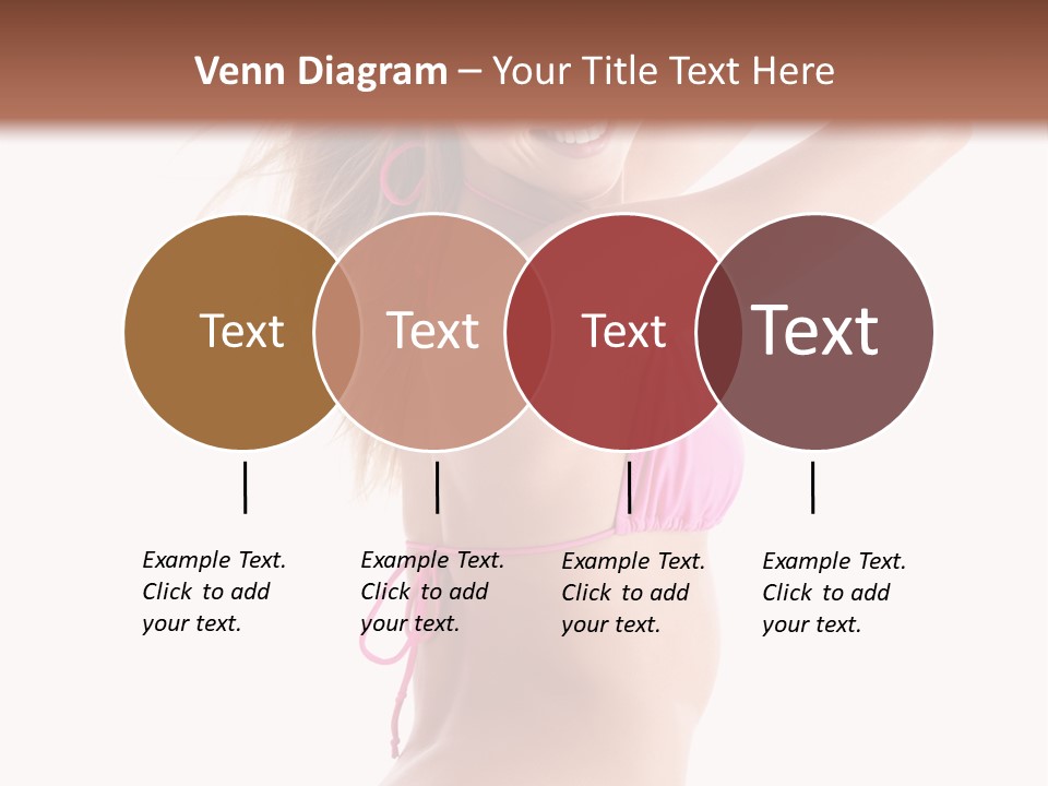 Summer Smiling Beauty PowerPoint Template