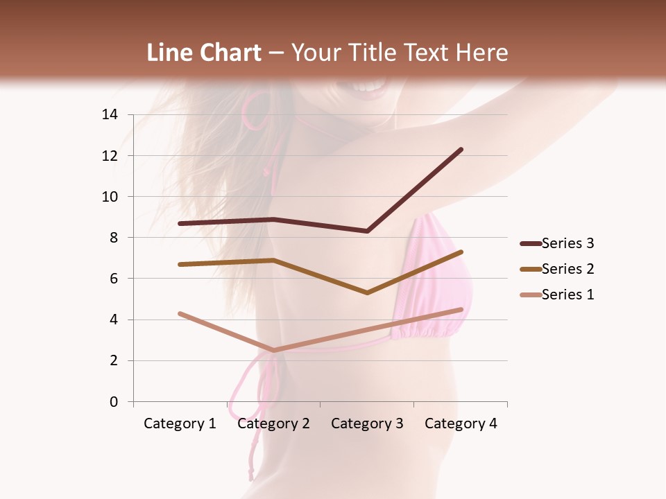 Summer Smiling Beauty PowerPoint Template