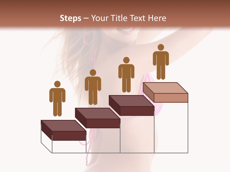 Summer Smiling Beauty PowerPoint Template