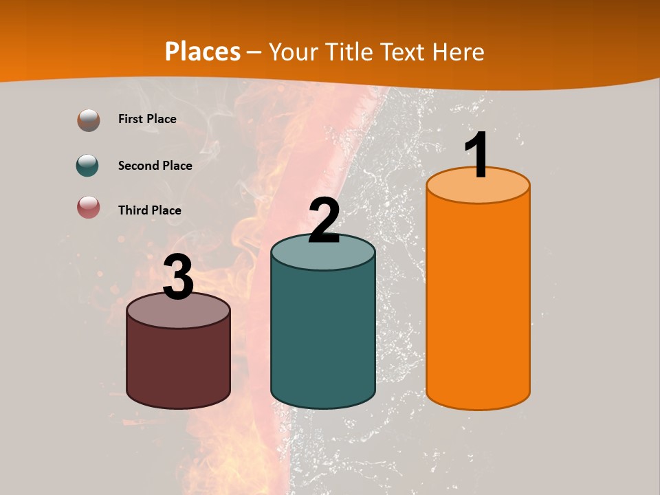 Spark Cuisine Fresh PowerPoint Template