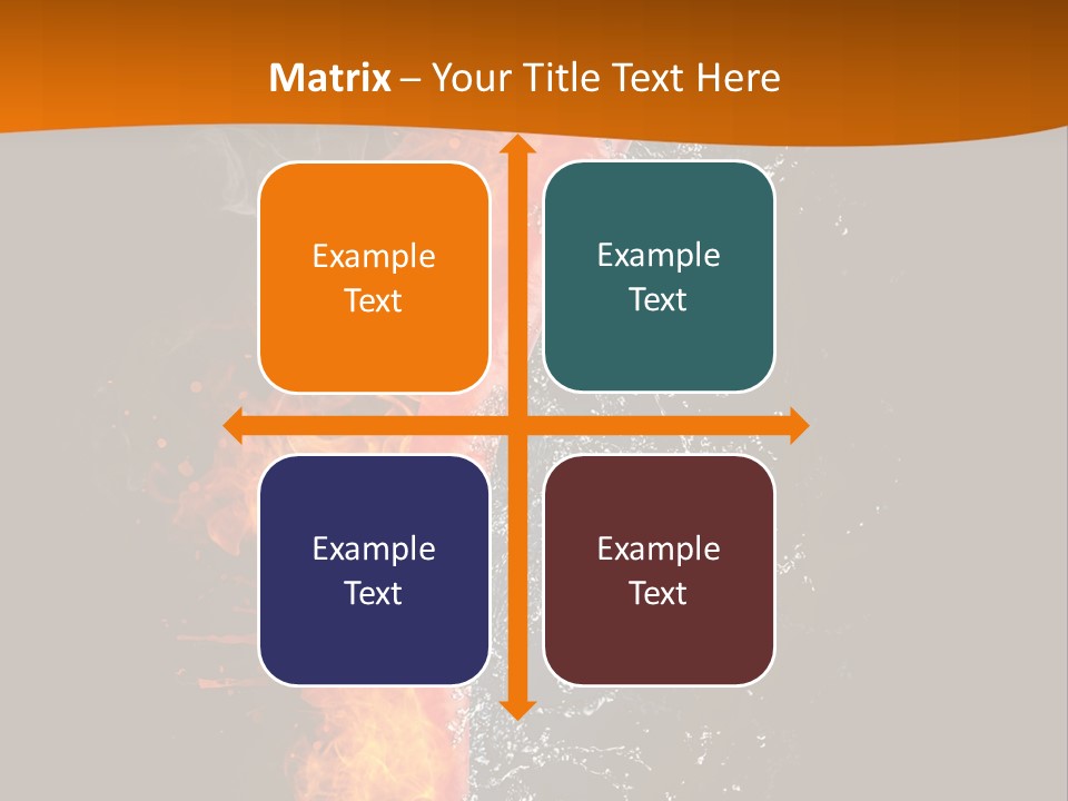 Spark Cuisine Fresh PowerPoint Template