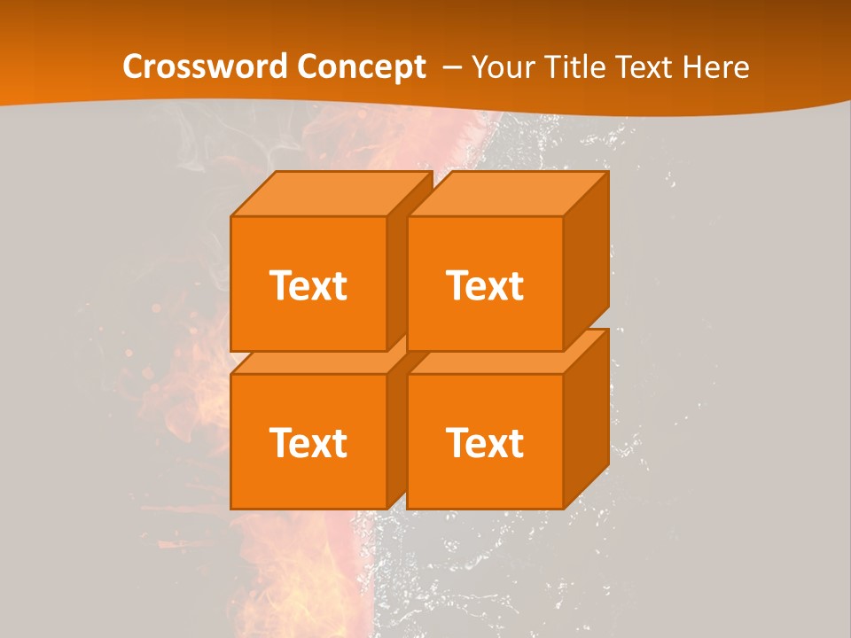 Spark Cuisine Fresh PowerPoint Template