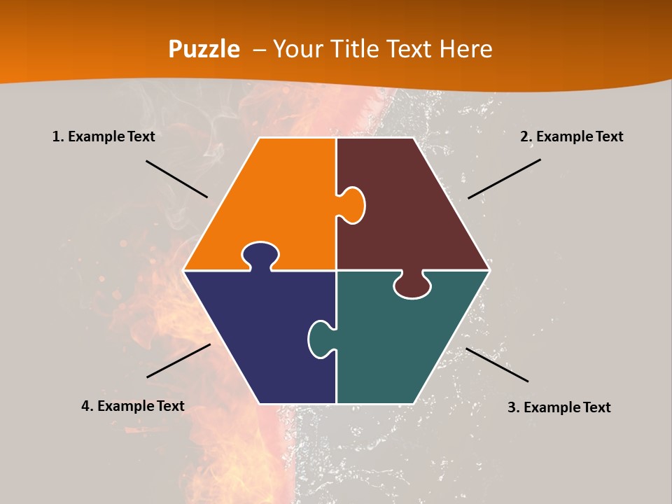 Spark Cuisine Fresh PowerPoint Template