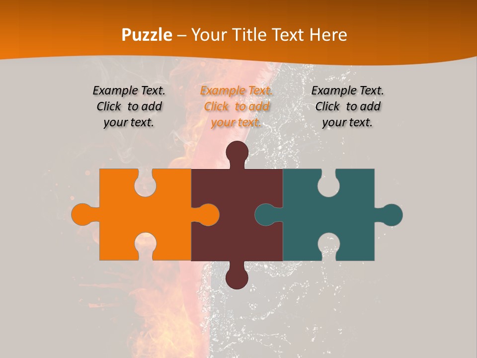 Spark Cuisine Fresh PowerPoint Template