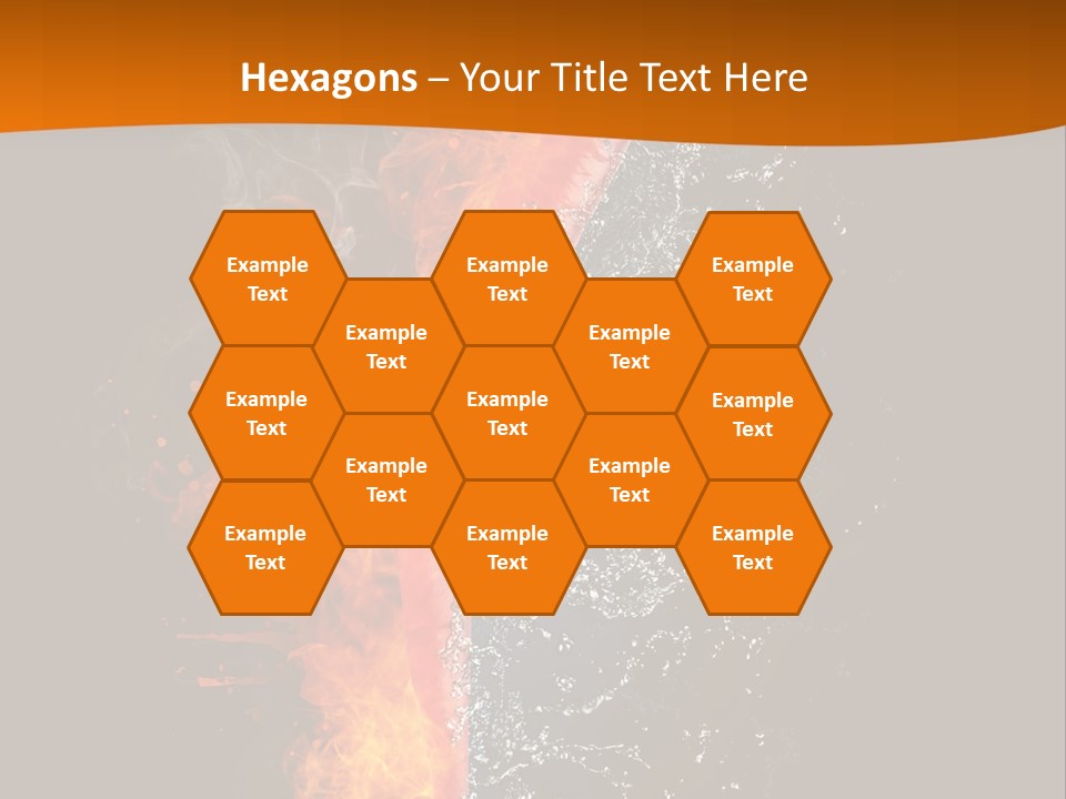 Spark Cuisine Fresh PowerPoint Template