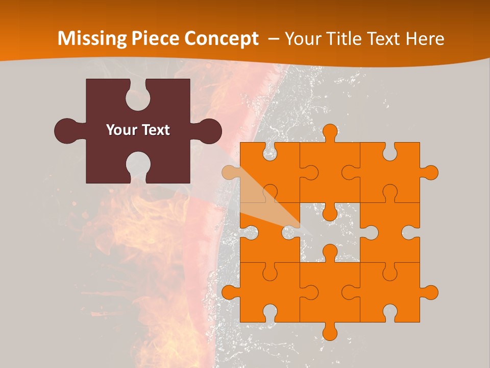 Spark Cuisine Fresh PowerPoint Template