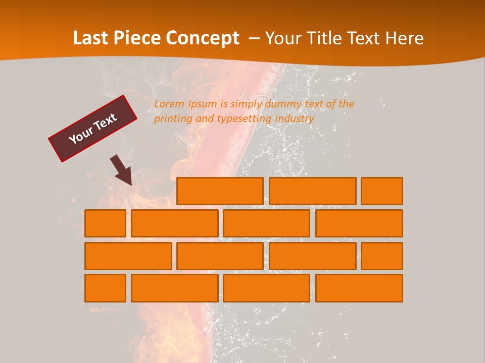 Spark Cuisine Fresh PowerPoint Template