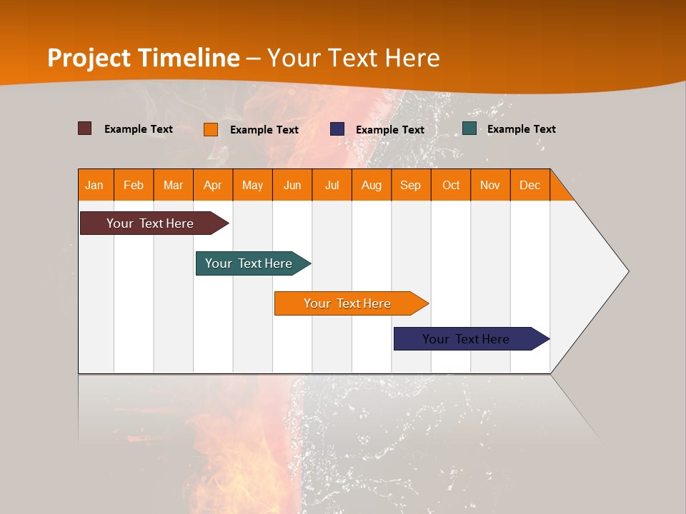 Spark Cuisine Fresh PowerPoint Template