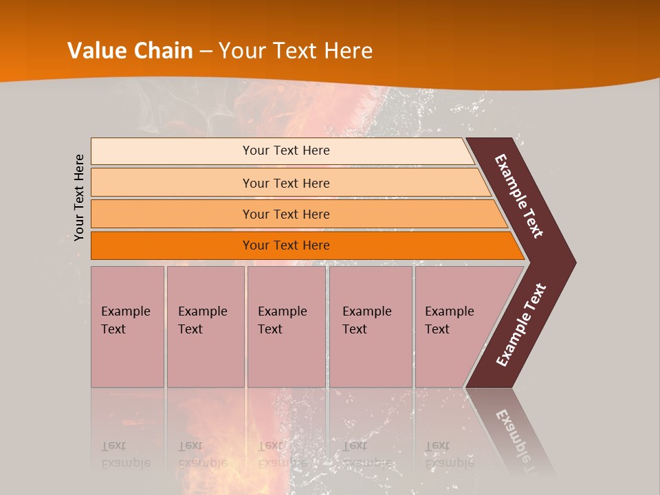 Spark Cuisine Fresh PowerPoint Template