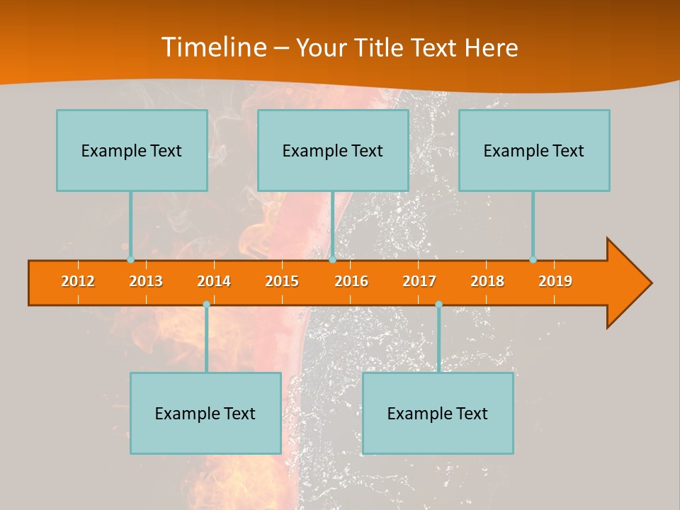 Spark Cuisine Fresh PowerPoint Template