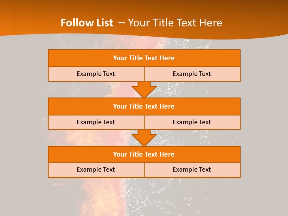 Spark Cuisine Fresh PowerPoint Template
