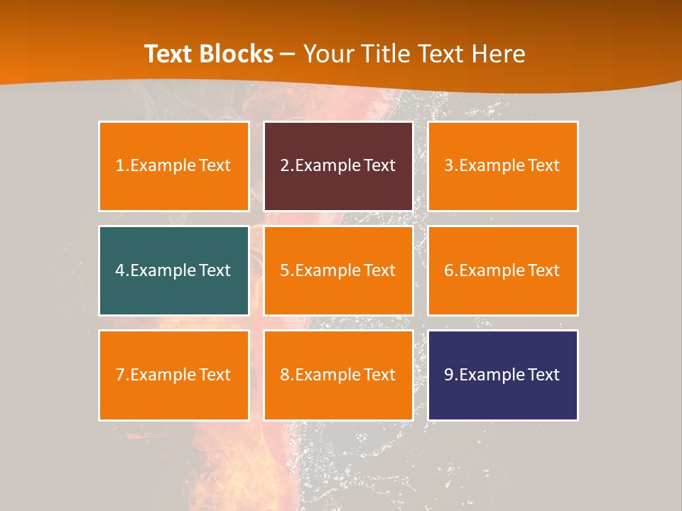 Spark Cuisine Fresh PowerPoint Template