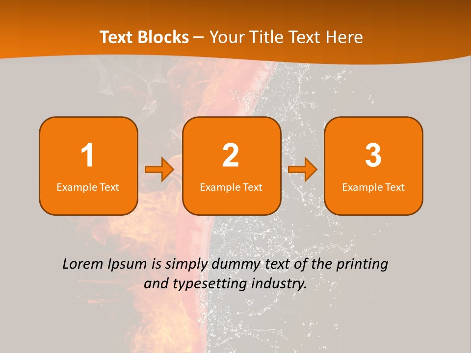 Spark Cuisine Fresh PowerPoint Template