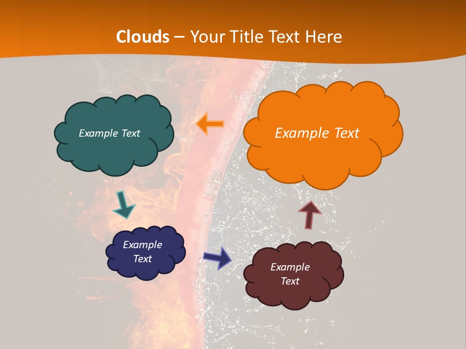 Spark Cuisine Fresh PowerPoint Template