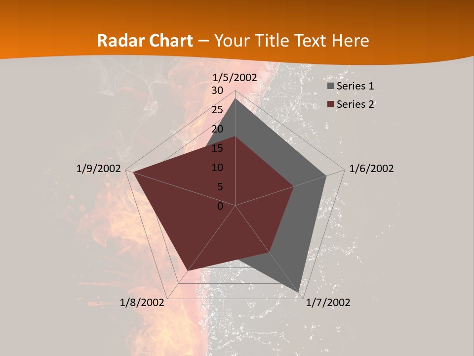 Spark Cuisine Fresh PowerPoint Template