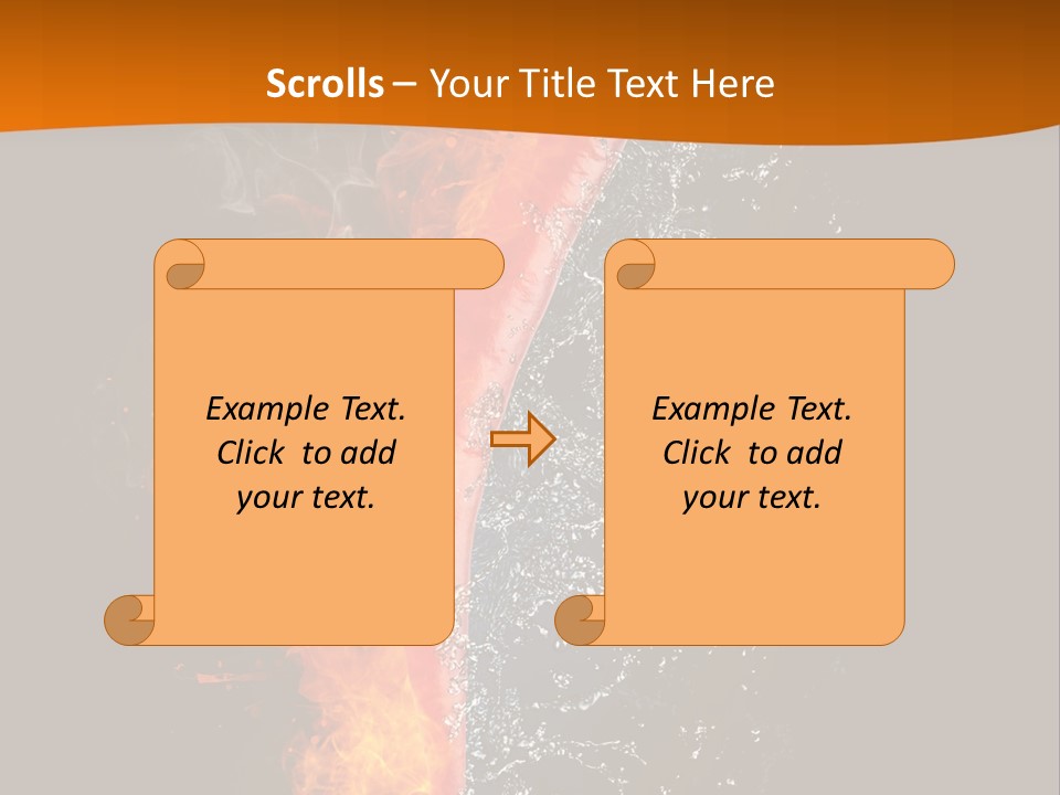 Spark Cuisine Fresh PowerPoint Template