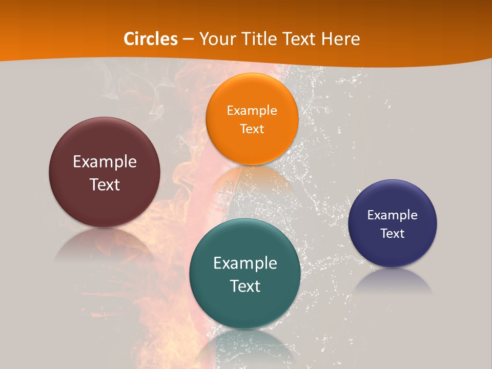 Spark Cuisine Fresh PowerPoint Template