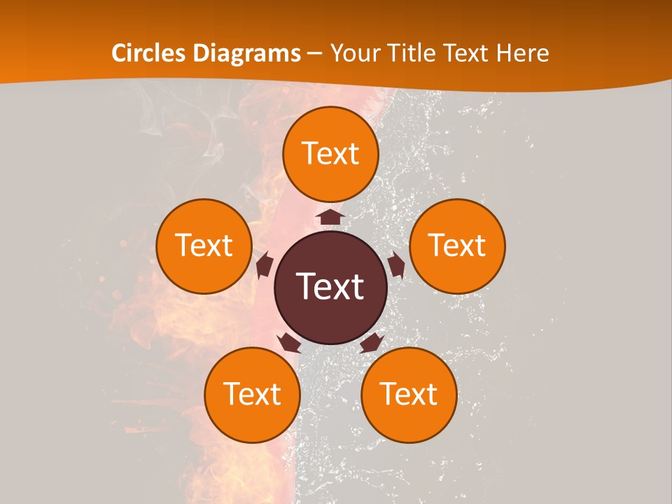 Spark Cuisine Fresh PowerPoint Template