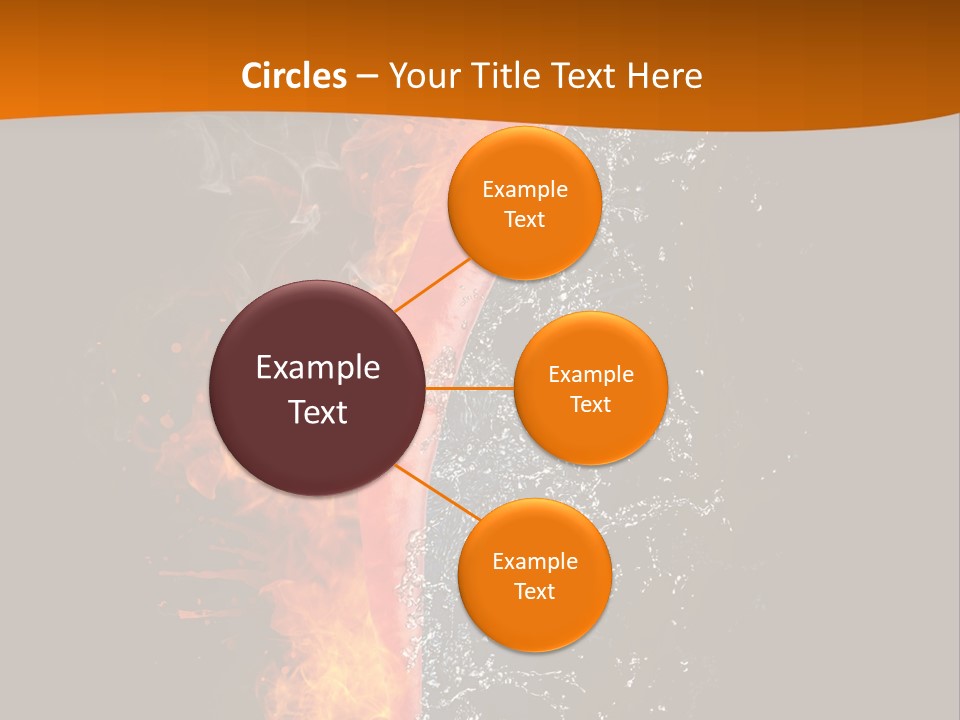 Spark Cuisine Fresh PowerPoint Template