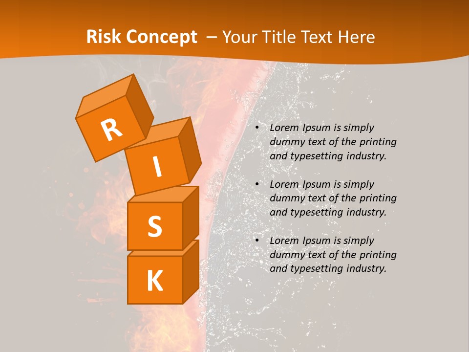 Spark Cuisine Fresh PowerPoint Template