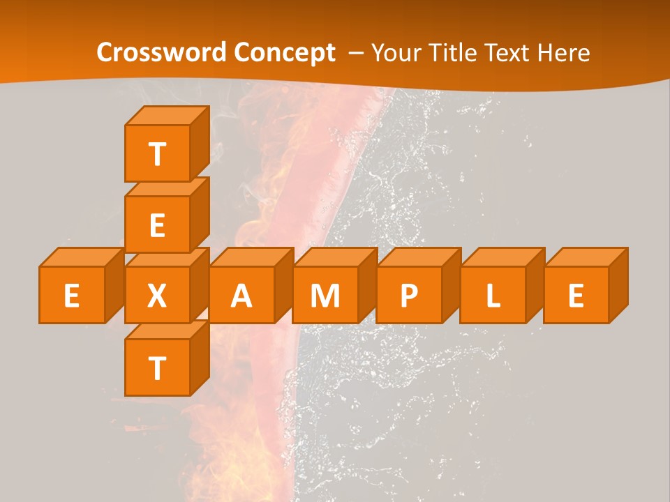 Spark Cuisine Fresh PowerPoint Template