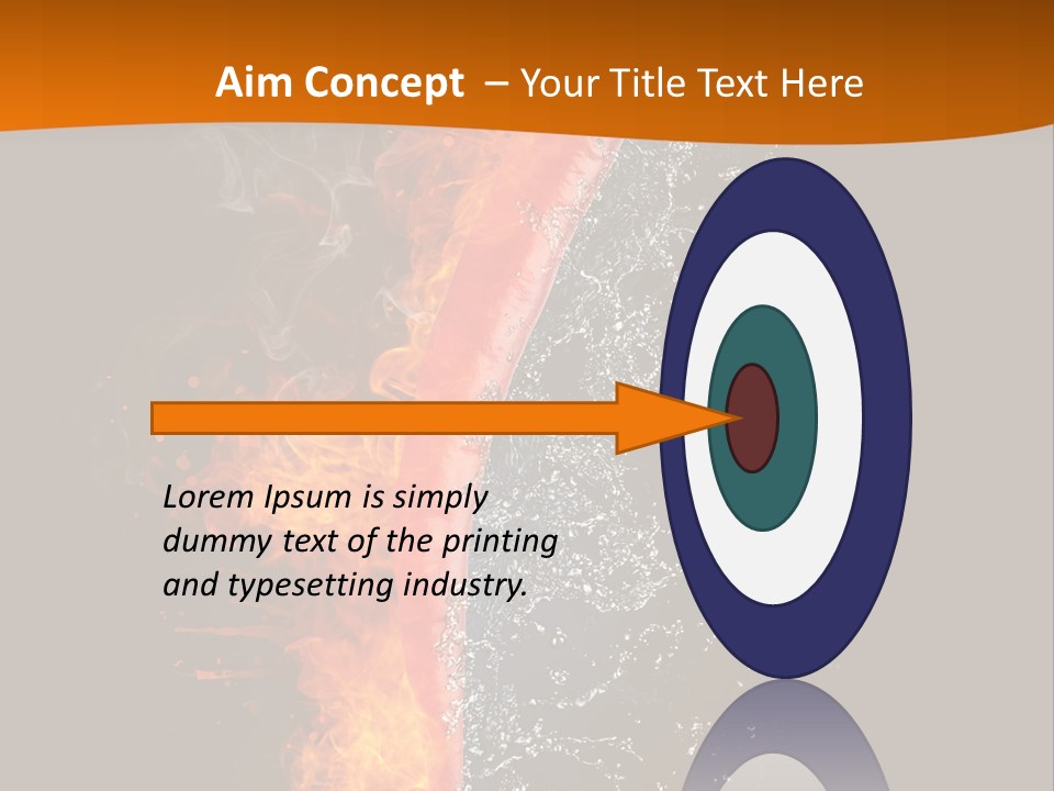 Spark Cuisine Fresh PowerPoint Template