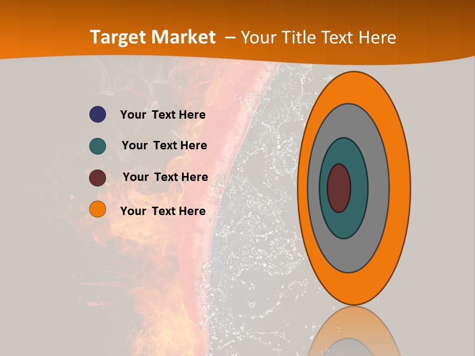 Spark Cuisine Fresh PowerPoint Template