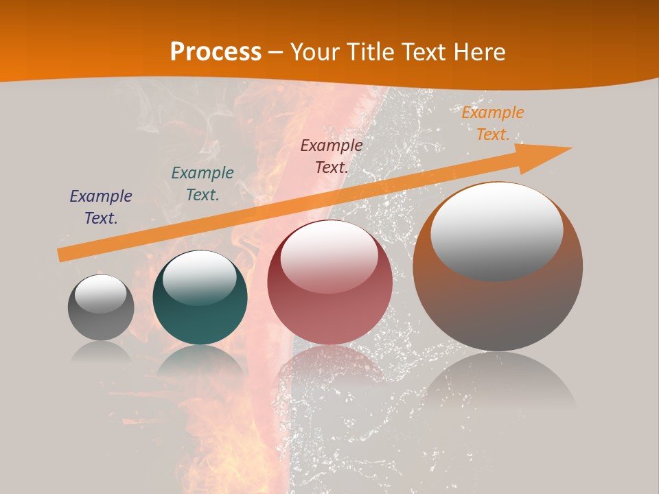 Spark Cuisine Fresh PowerPoint Template