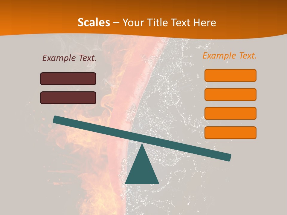Spark Cuisine Fresh PowerPoint Template