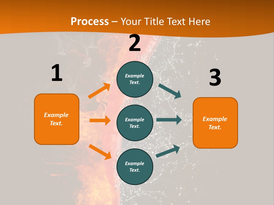 Spark Cuisine Fresh PowerPoint Template