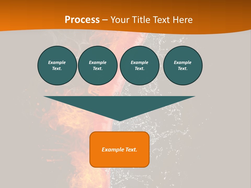 Spark Cuisine Fresh PowerPoint Template