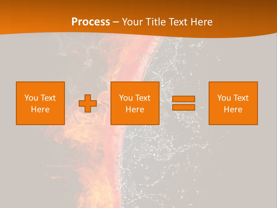 Spark Cuisine Fresh PowerPoint Template