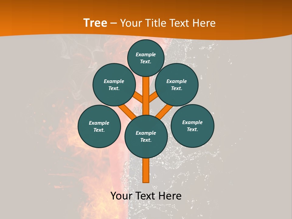 Spark Cuisine Fresh PowerPoint Template