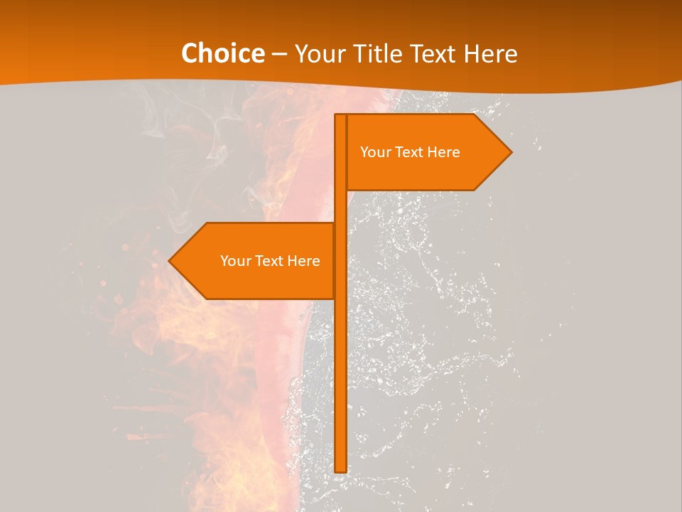 Spark Cuisine Fresh PowerPoint Template