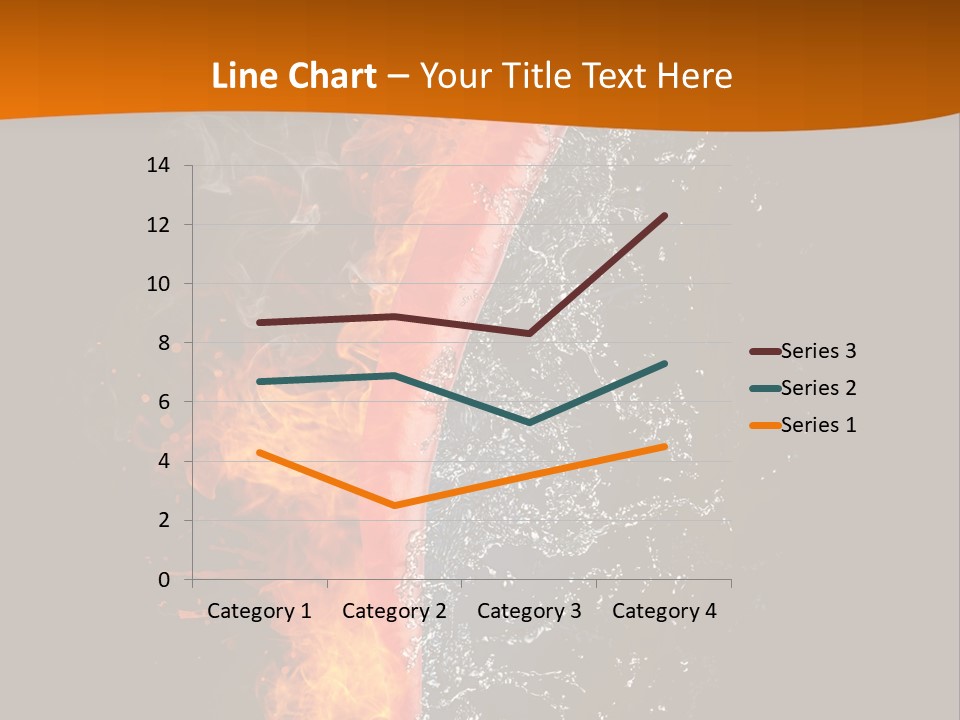Spark Cuisine Fresh PowerPoint Template