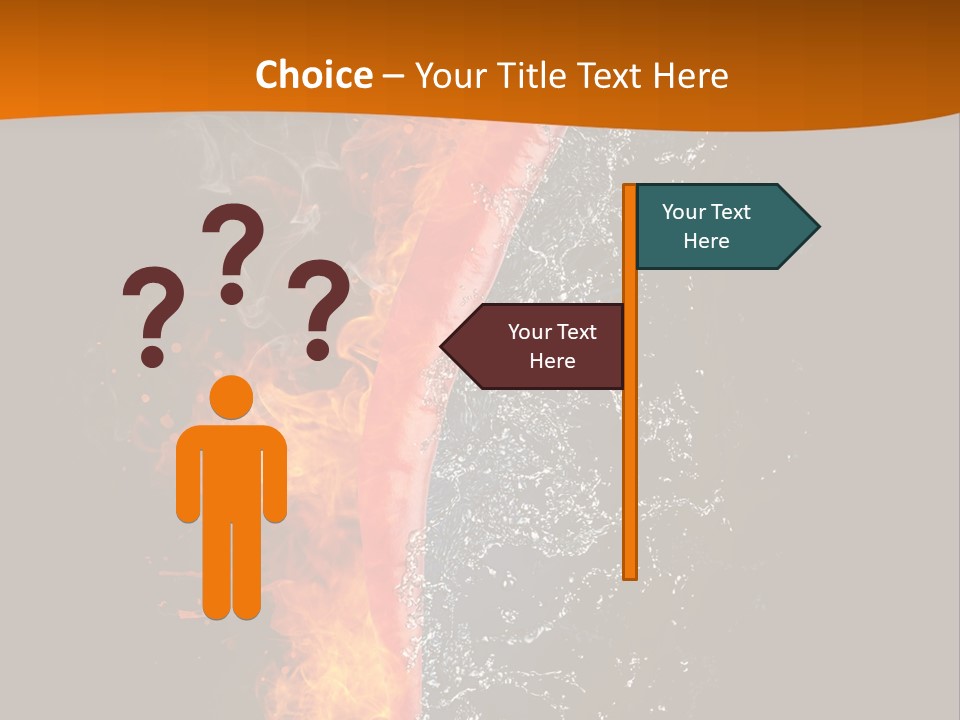 Spark Cuisine Fresh PowerPoint Template