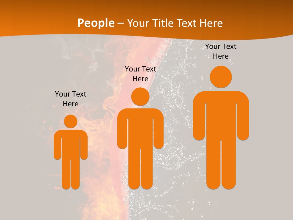 Spark Cuisine Fresh PowerPoint Template