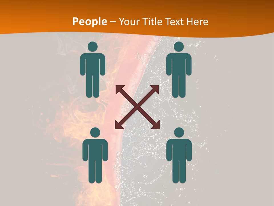 Spark Cuisine Fresh PowerPoint Template