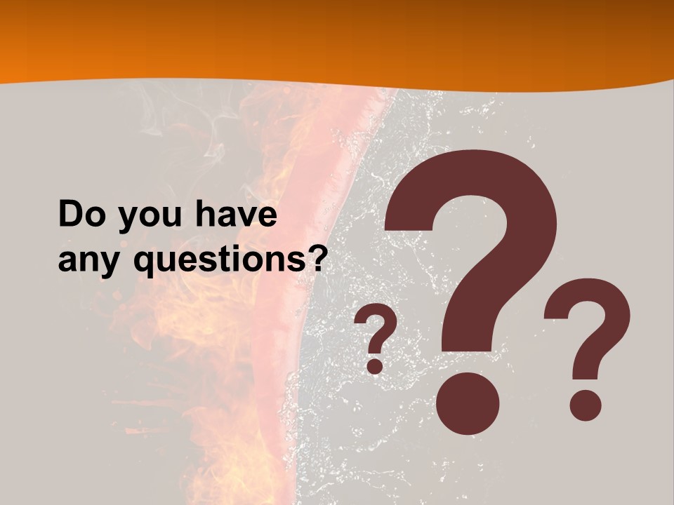 Spark Cuisine Fresh PowerPoint Template