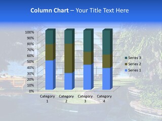 Recreation Mauritius Pool PowerPoint Template