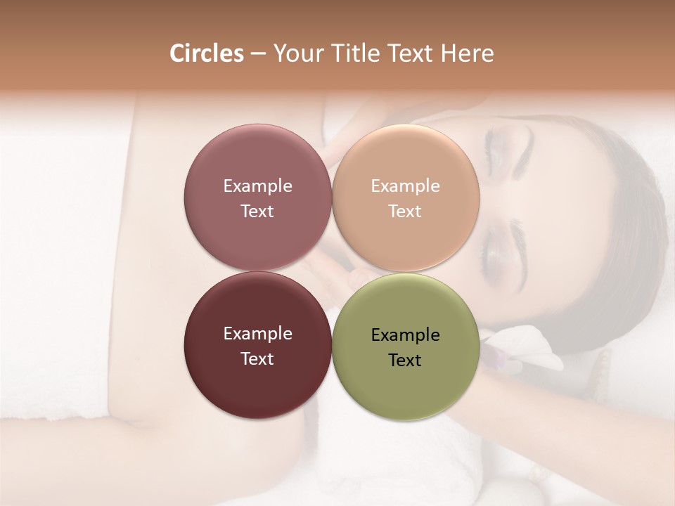 Pretty Skin Portrait PowerPoint Template