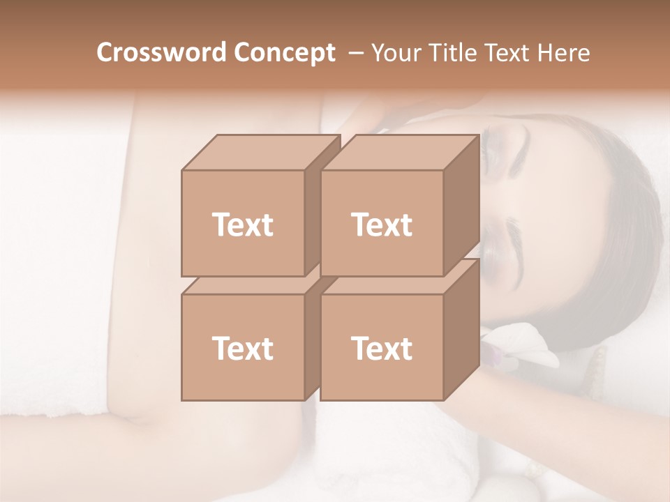 Pretty Skin Portrait PowerPoint Template