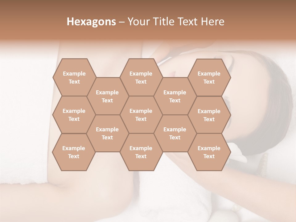 Pretty Skin Portrait PowerPoint Template