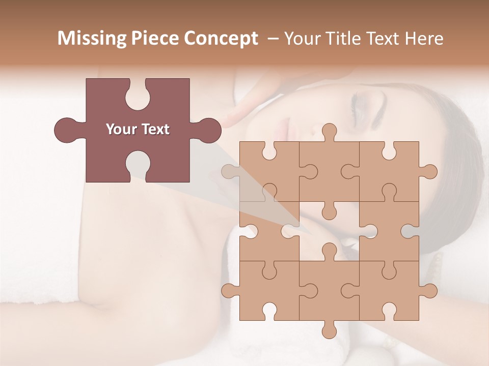 Pretty Skin Portrait PowerPoint Template