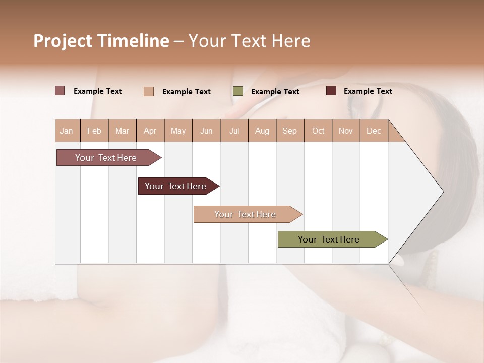 Pretty Skin Portrait PowerPoint Template