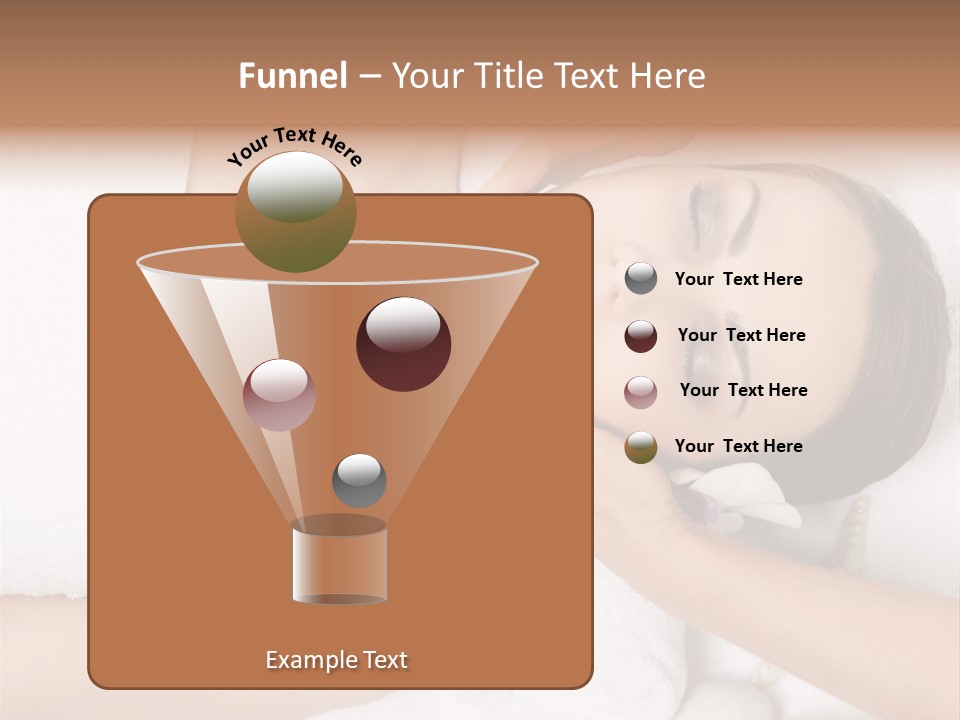 Pretty Skin Portrait PowerPoint Template