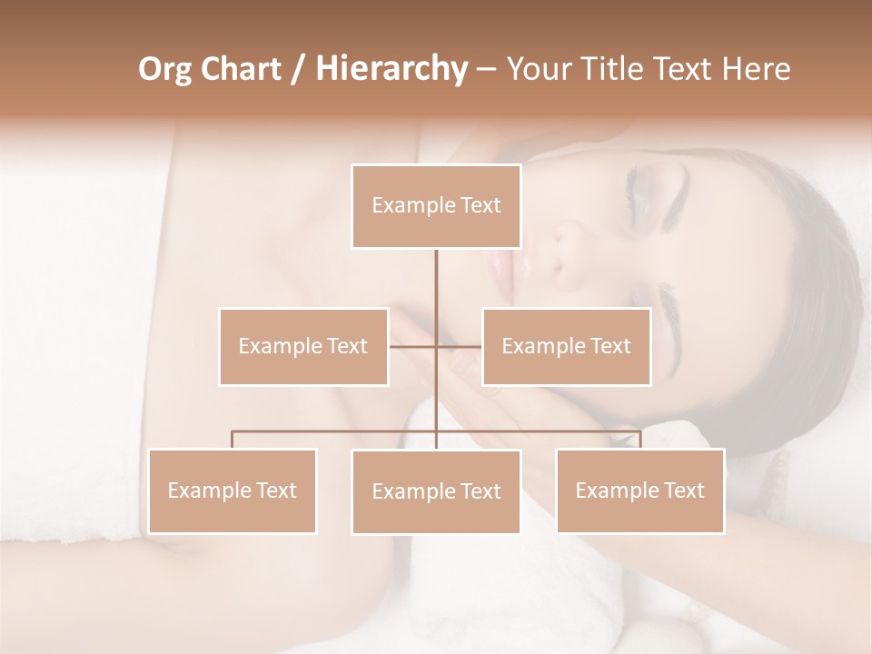 Pretty Skin Portrait PowerPoint Template